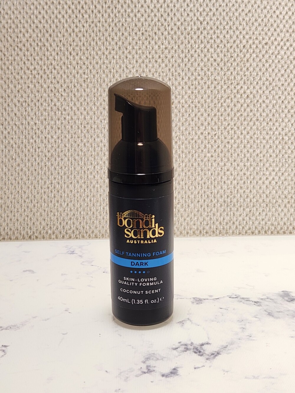 Bondi Sands Self Tanning Foam Dark Cocnut Scent Travel Size 1.35 Oz